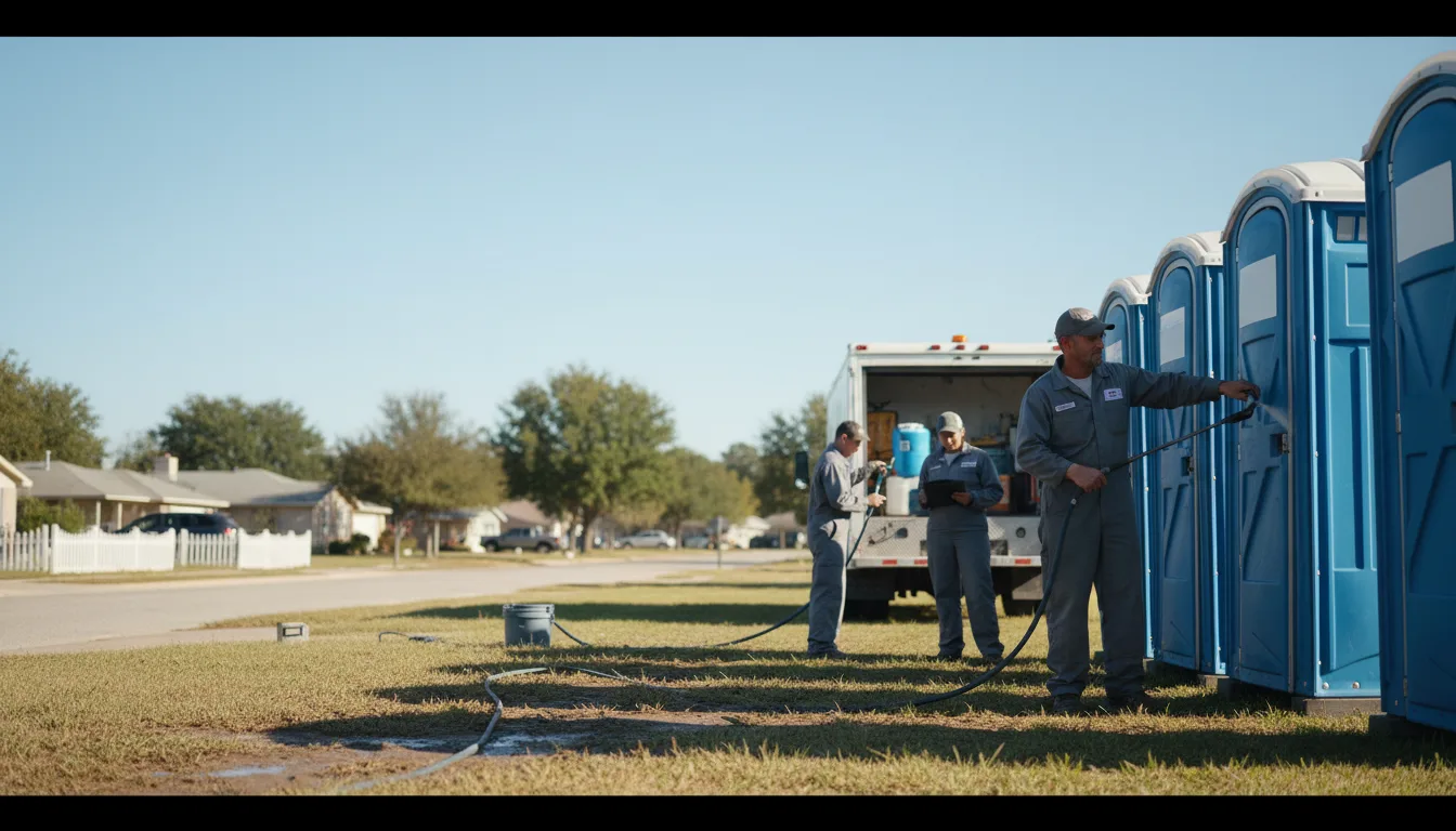 Long-Term Portable Toilet Rental in Delta, OH near me